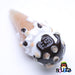 Empire Glassworks Hazel-nug Ice Cream Cone Hand Pipe Bottom View Underneath