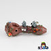 Empire Glassworks Hootie's Forest Hand Pipe Full Side View