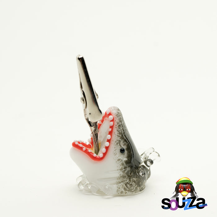 Empire Glassworks Jaws Shark Roach Clip