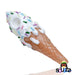 Empire Glassworks Sprinkle Ice Cream Cone Hand Pipe Full Front View