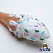 Empire Glassworks Sprinkle Ice Cream Cone Hand Pipe Underside View