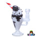 Empire Glassworks Chocolate Cookie Sundae Float Water Pipe Full View