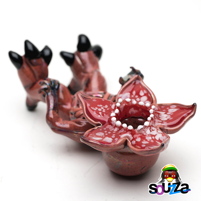 Empire Glassworks Stranger Monster Hand Pipe Laying Down View