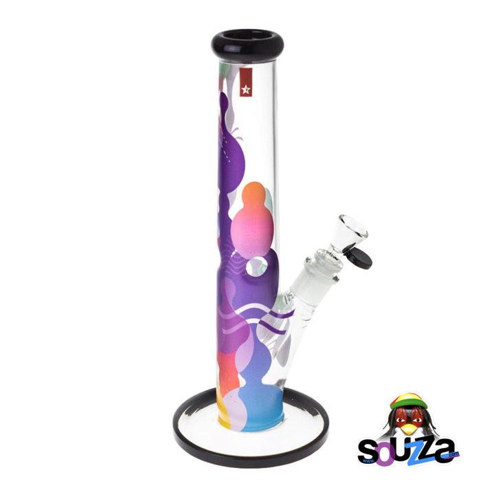 Famous Design Panorama Straight Water Pipe | 12" | 14mm Female right side view