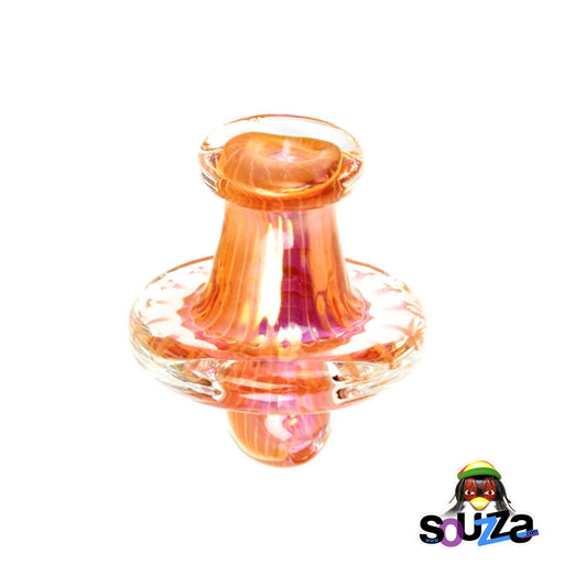 Gold Fumed Iridescent Flat Top Style Carb Cap | 30mm