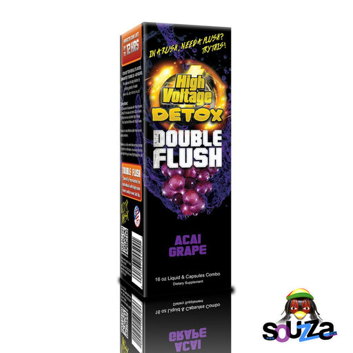 Acai Grape High Voltage Detox Double Flush