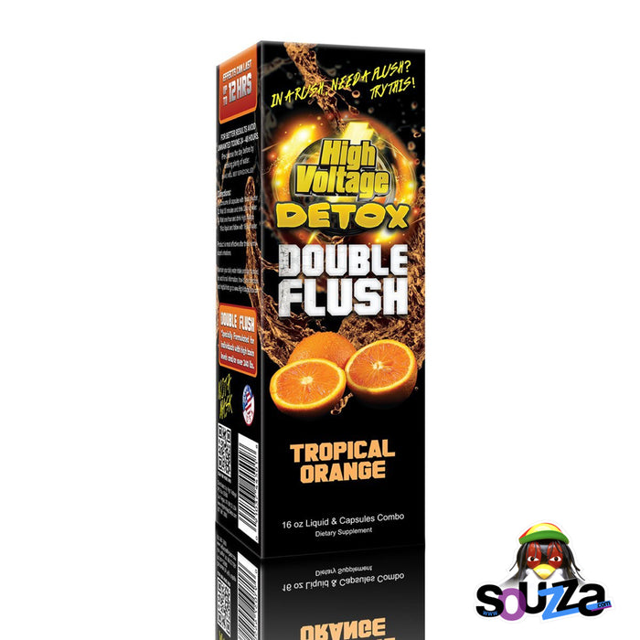 Tropical Orange High Voltage Detox Double Flush