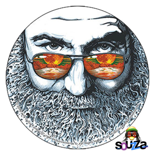 Jerry Garcia Palm Sunday Sticker - 4"x4"