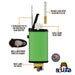 LighterPick All-In-One Waterproof Smoking Dugout explanation of all the tools and functions