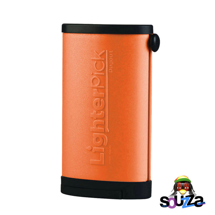 Orange LighterPick All-In-One Waterproof Smoking Dugout