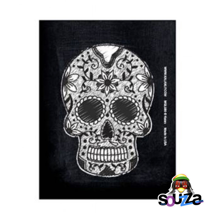 Black Sugar Skull Magnet 2.5" x 3.5"