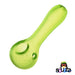 Neon Green Glow Hand Pipe - In the light