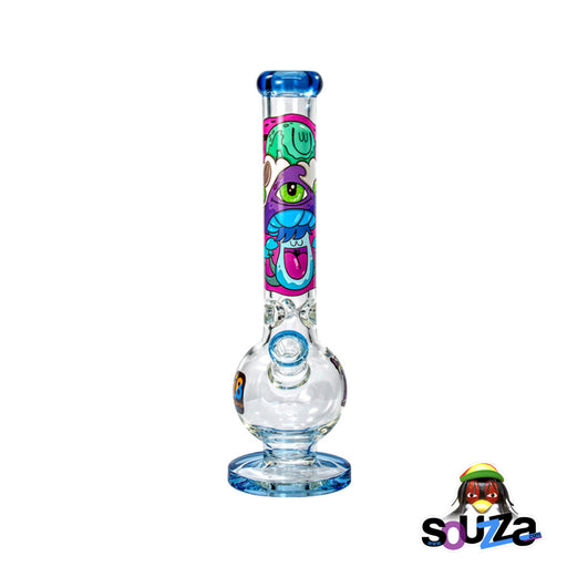 Nicky Davis Ghost Gang Bubble Base Water Pipe Front