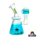 Aqua Teal Ooze Glyco Glycerin Chilled Glass Water Pipe