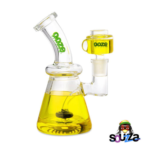 Mellow Yellow Ooze Glyco Glycerin Chilled Glass Water Pipe