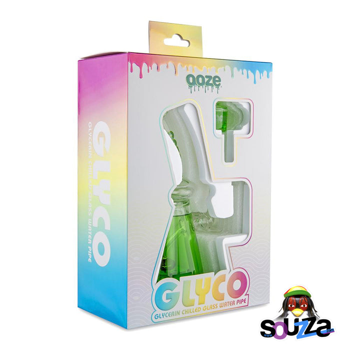 Ooze Glyco Glycerin Chilled Glass Water Pipe Box Side View 2