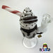 Empire Glassworks Chocolate Cookie Sundae Float Water Pipe Top View