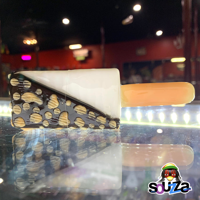 Empire Glassworks Hazel-nug Popsicle Hand Pipe at Souzza