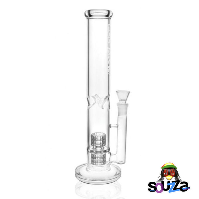 Pulsar Stereo Matrix 14" Straight Water Pipe - Side View