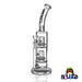 Pulsar Water Pipe - 11" / 14mm Female with double top hat percolators and splash guard