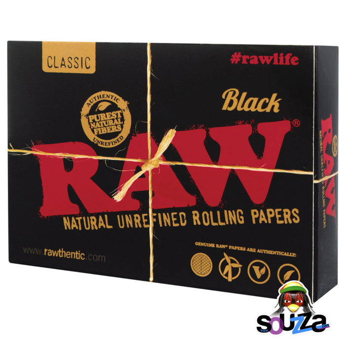 RAW Black Playing Cards 52 card deck casino quality