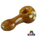 Raked Lava Spoon Hand Pipe - 3.75" side view