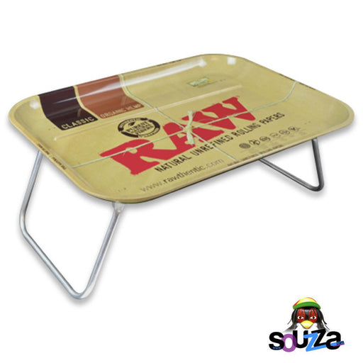 Raw Classic Rolling Tray - XXL With Collapsable Legs