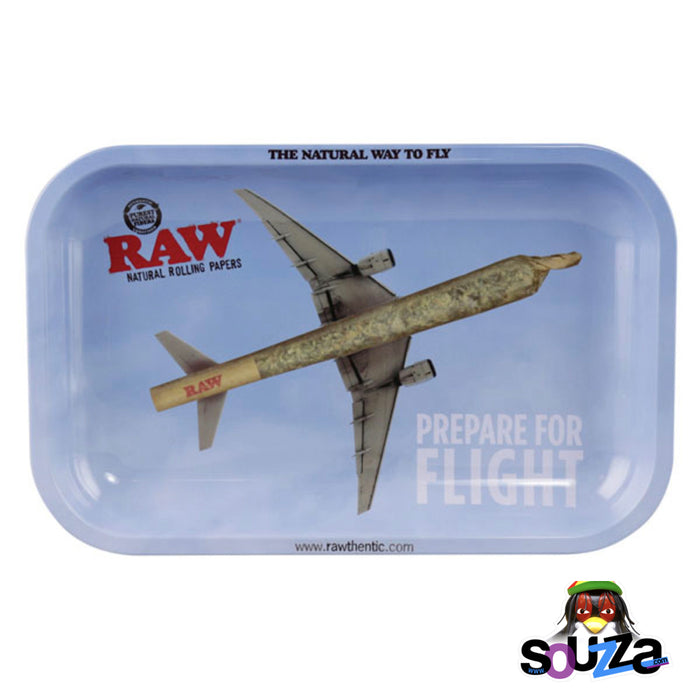 Raw 'Prepare For Flight' Rolling Tray Small