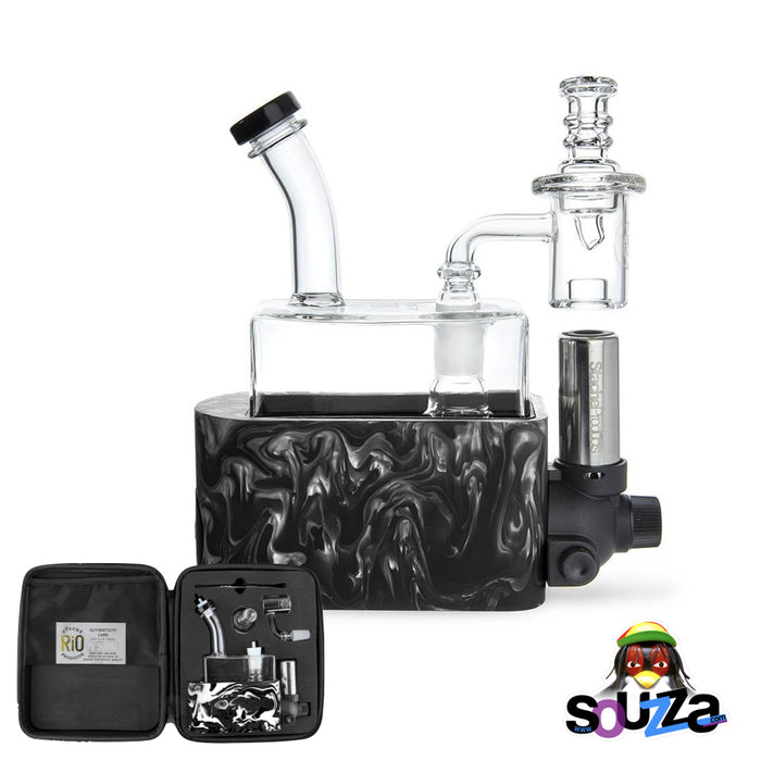 Rig In One (RIO) by Stache Products - Black mix with carrying case