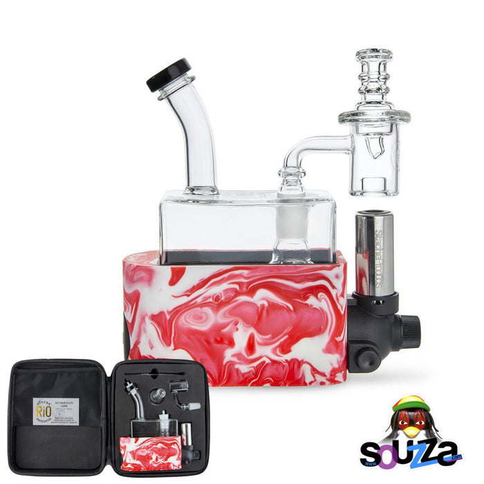 Rig In One (RIO) by Stache Products - Pink mix with carrying case