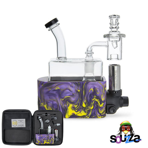 Rig In One (RIO) by Stache Products - Purple mix with carrying case