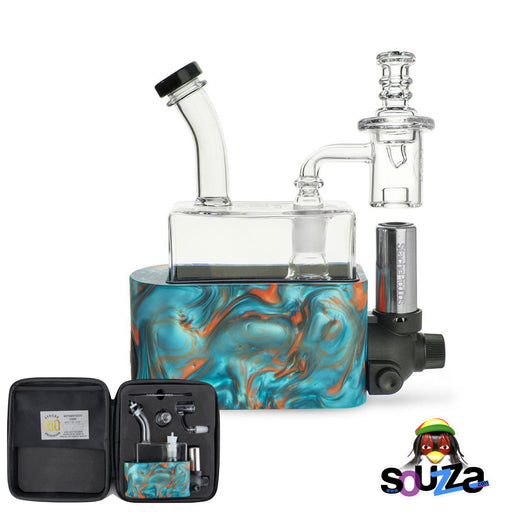 Rig In One (RIO) by Stache Products - Teal mix with carrying case