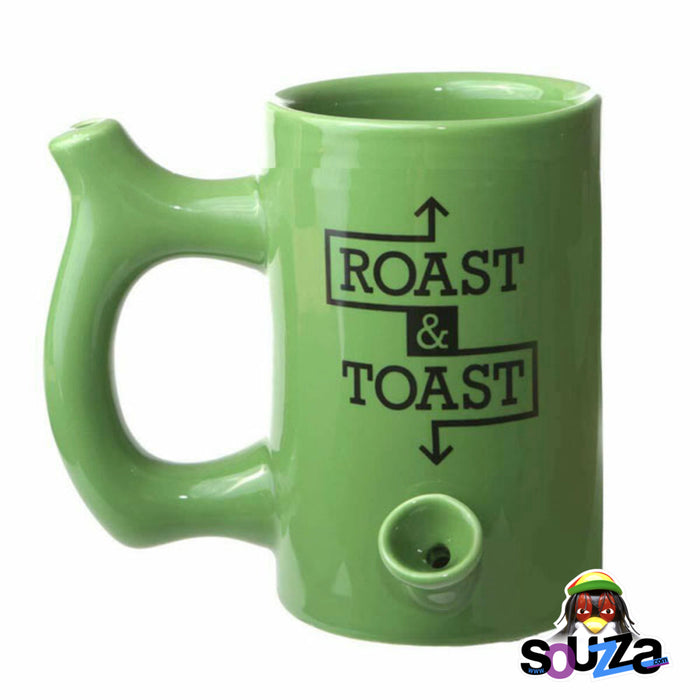 Roast and Toast Mug Pipe - Green