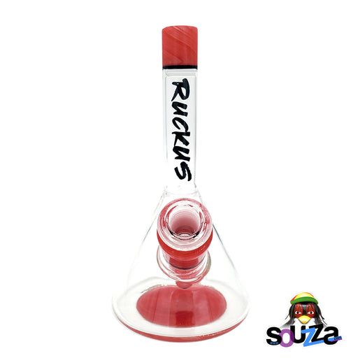 Red Ruckus Glass 7" Jammer  Front View