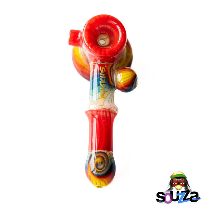 Ruckus Glass Dichro & Wig Wag Bubbler - Multiple Colors