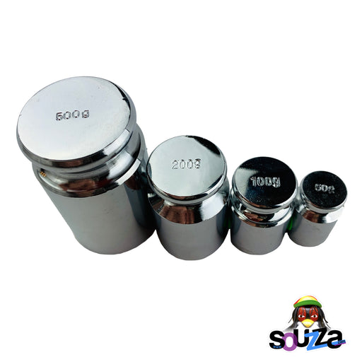 Scale Calibration Weight - Multiple Sizes - 50g, 100g, 200g and 500g top view