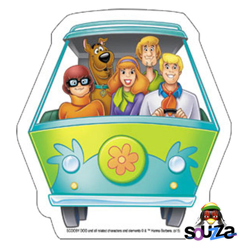 Scooby Doo Mystery Machine Sticker - 4.5"x4.8"