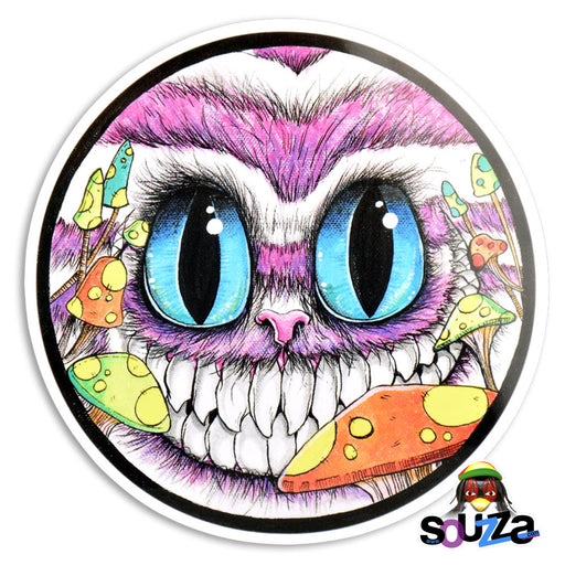 Sean Dietrich Sticker - Cheshire Cat Design 4" Round