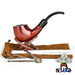 Shire Pipes Brandy Cherry Tobacco Pipe with full accessories 
