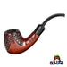 Shire Pipes Engraved Bent Brandy - 5.5" / Cherry
