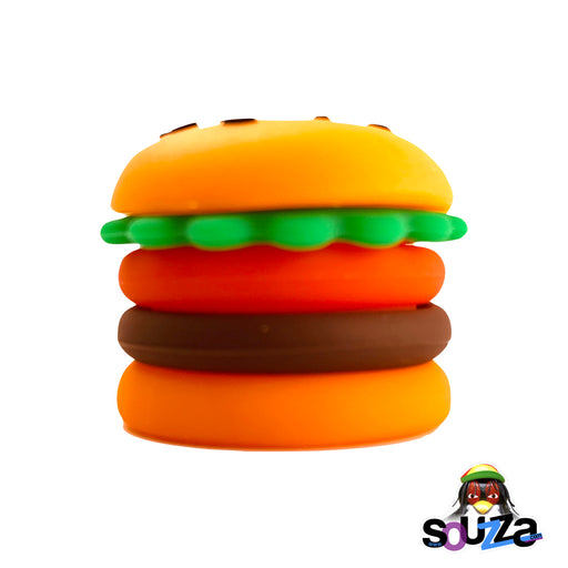 Silicone Hamburger Storage Container - 5ml  - Side View