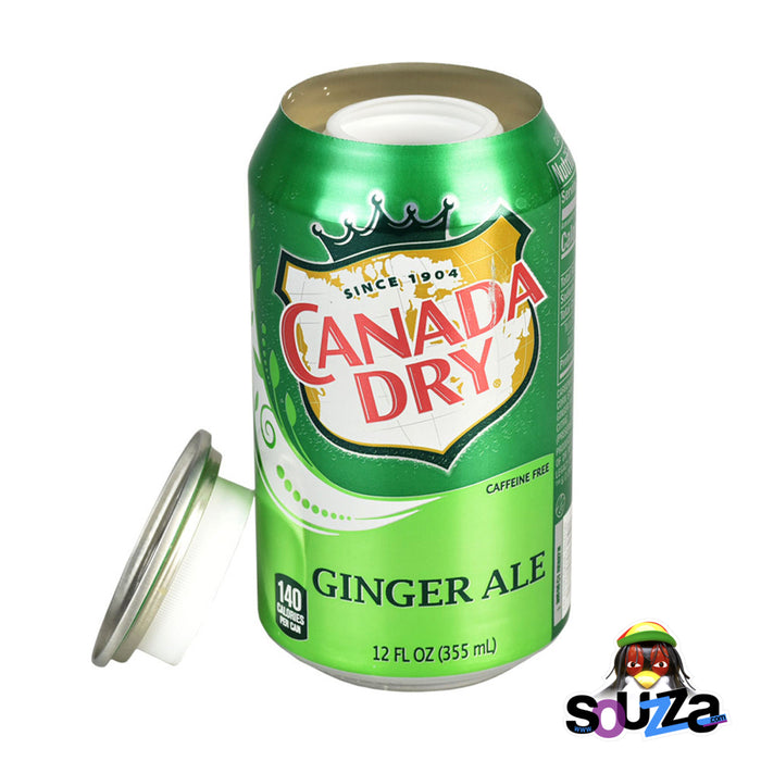 Soda Can Diversion Stash Safe | 12oz | Canada Dry Ginger Ale With Top Off