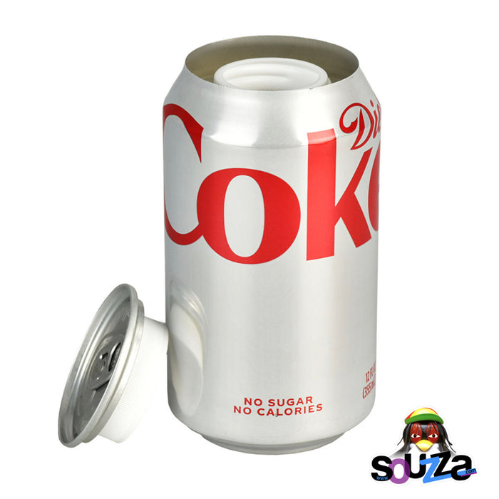 Soda Can Diversion Stash Safe | 12oz | Diet Coke With Open Lid