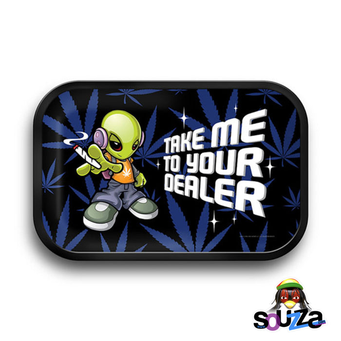Take Me To Your Dealer Rolling Tray - 11.25"x7.25"