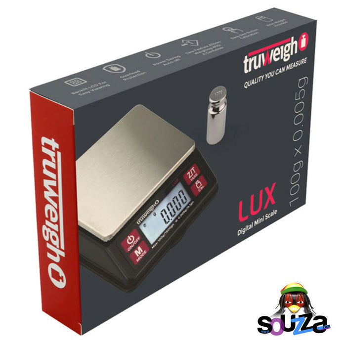 Truweigh Lux Digital Mini Scale - 100g x 0.005g merchandise box