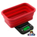 Truweigh Mini Crimson Collapsable Bowl Scale - 100g x 0.01g Full Kit
