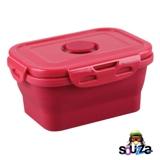 Truweigh Mini Crimson Collapsable Bowl Scale - 100g x 0.01g Silicone container with lid