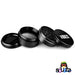 Black VIBES Anodized Metal Grinder | 4pc | 2.5" disassembled 
