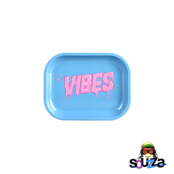 VIBES Bubblegum Drip Rolling Tray - Small 7" x 5.5"
