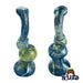 Worked Fritted Bubbler - 4" Comparison in colors